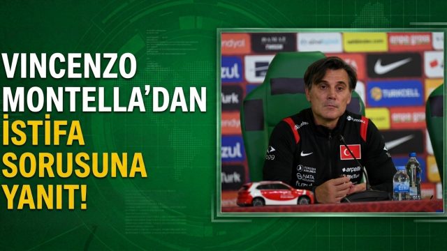 Montella’dan istifa sorusuna yanıt!