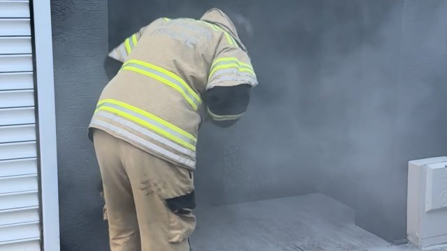 Kaynak makinesi yangın çıkardı, itfaiye söndürdü