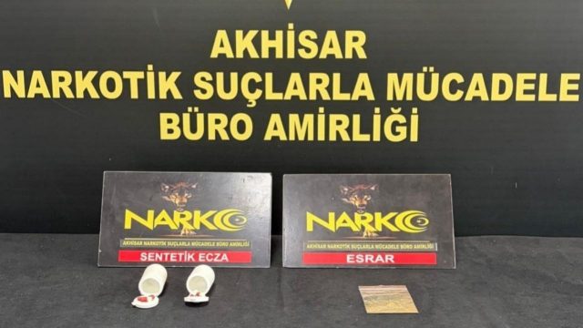 Manisa’da uyuşturucu operasyonu: 2 şüpheli tutuklandı
