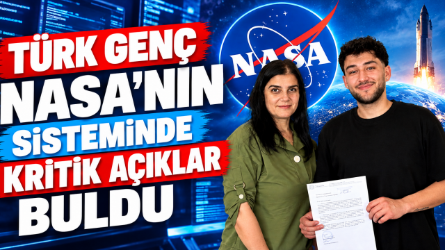 Türk genç Nasa’nın sisteminde kritik açıklar buldu